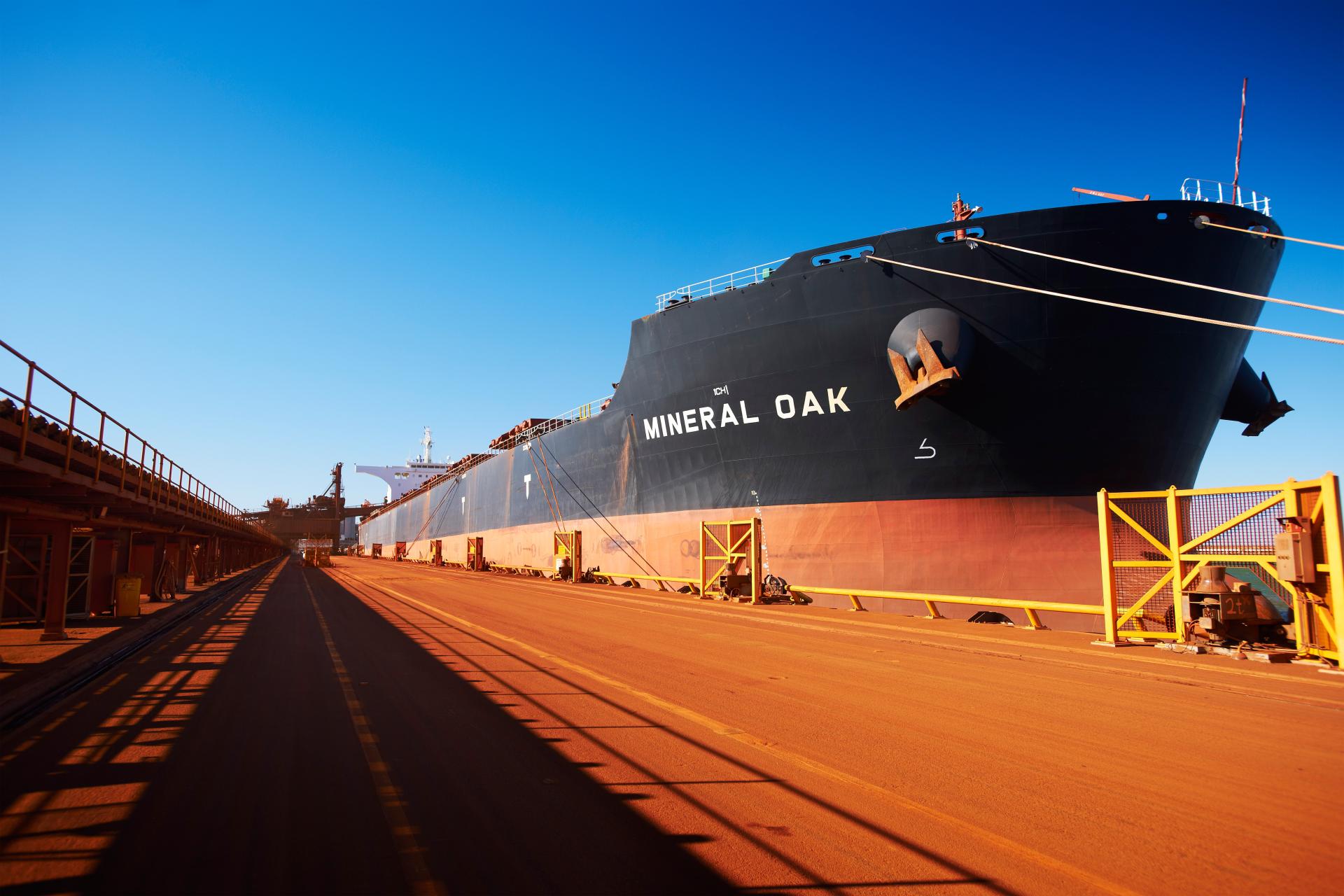 Minéralier à Port Hedland, Australie