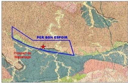 Prolongation d’un permis exclusif de recherche de mines dit « Permis de Bon Espoir » à la société Armina Ressources Minières en Guyane