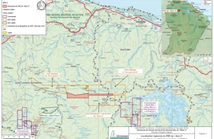 Consultation publique sur la demande de permis exclusif de recherches de mines dit « Permis NEM 5 » en Guyane