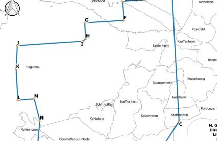 Communes concernées par la demande