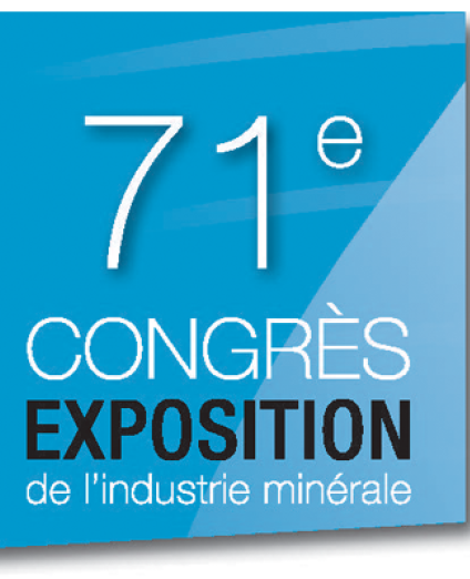 71ème congrès exposition de l'industrie minérale