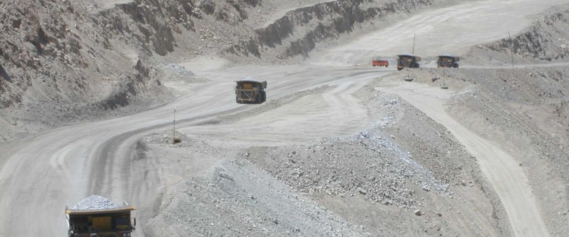 Une mine de cuivre au Chili. © BRGM - Christopher Spencer