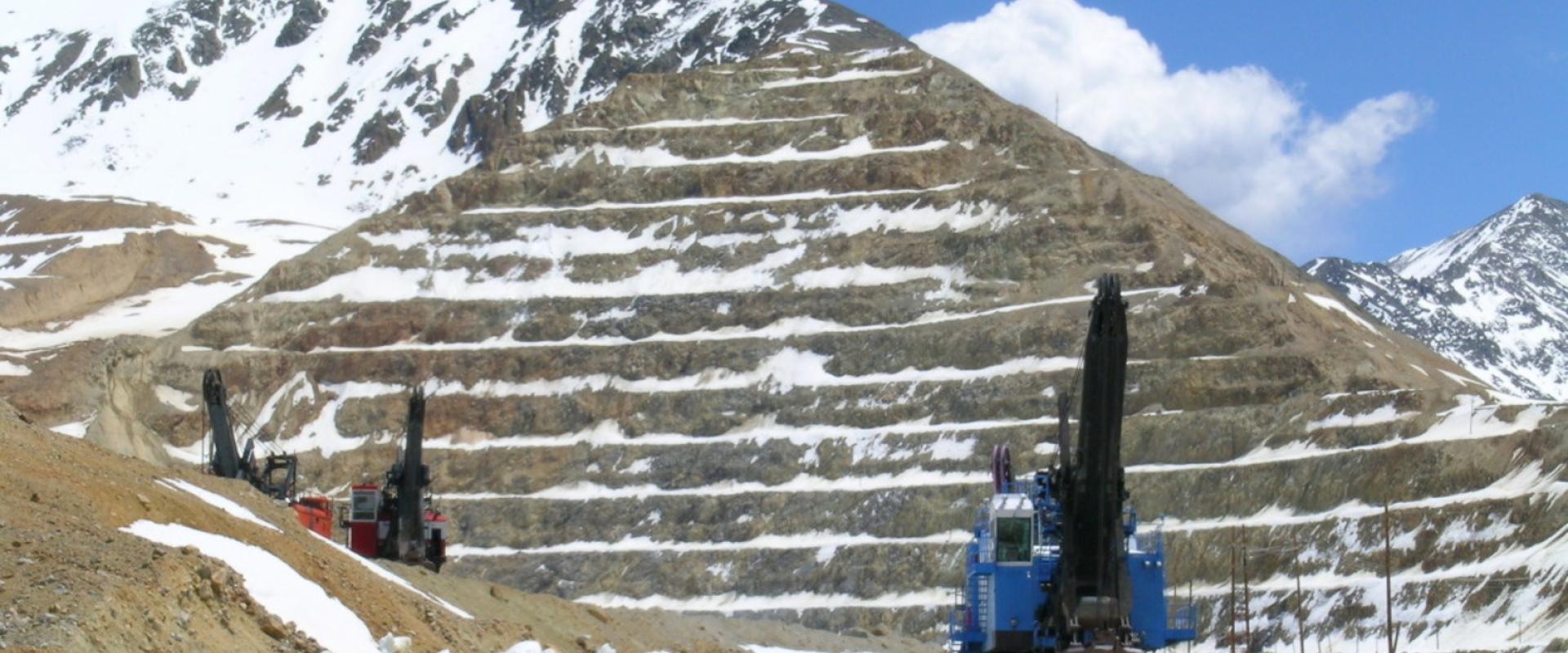 Mine de molybdène de Climax à près de 3 500 m d’altitude au cœur des montagnes Rocheuses (Colorado, États-Unis) - © BRGM - Johann Tuduri La mine de molybdène de Climax dans le Colorado