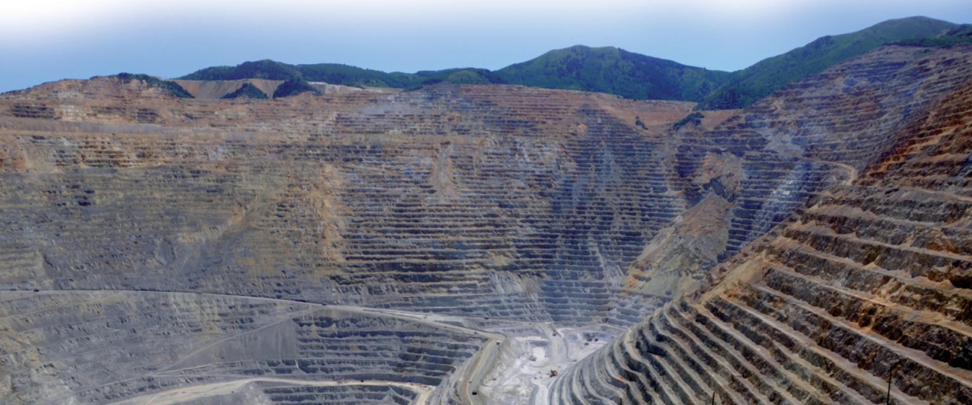 La mine de cuivre de Kennecott en Utah © Fotolia