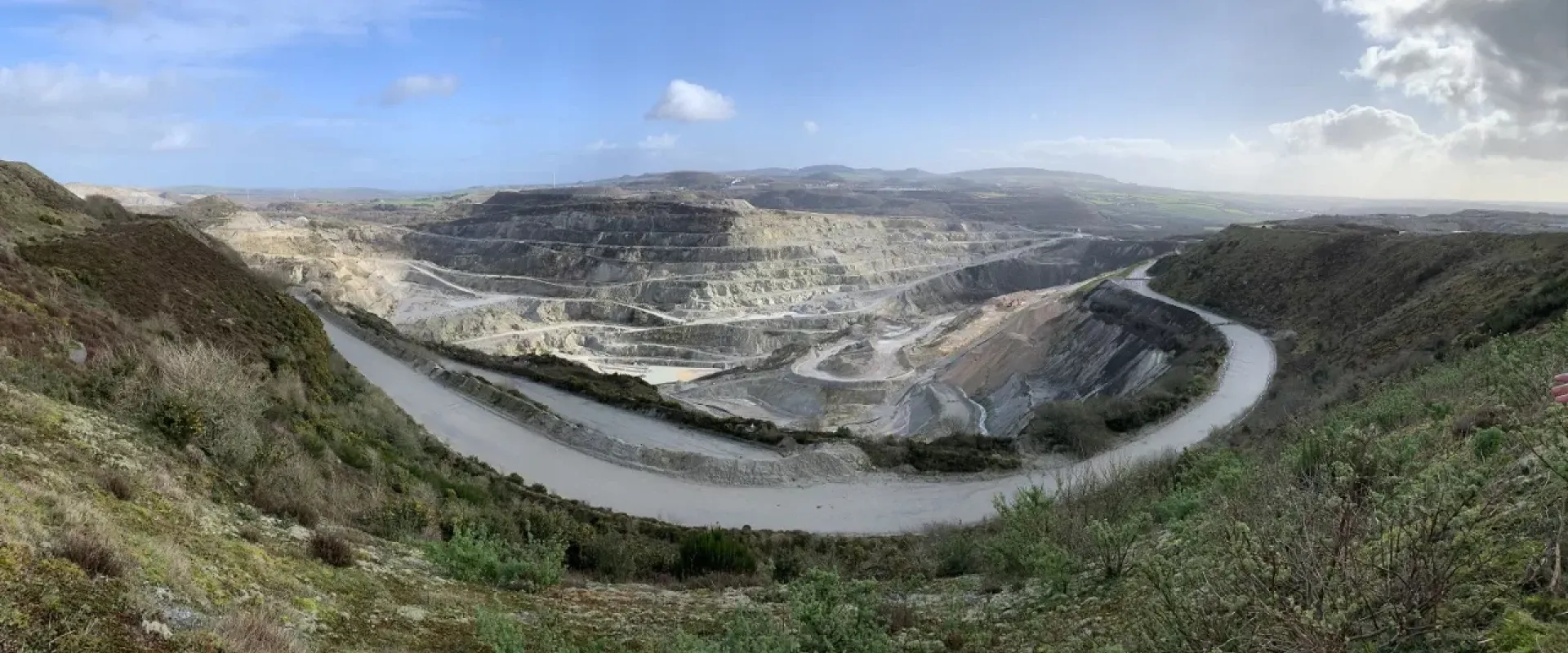 Carrière de kaolin de Melbur, Royaume-Uni