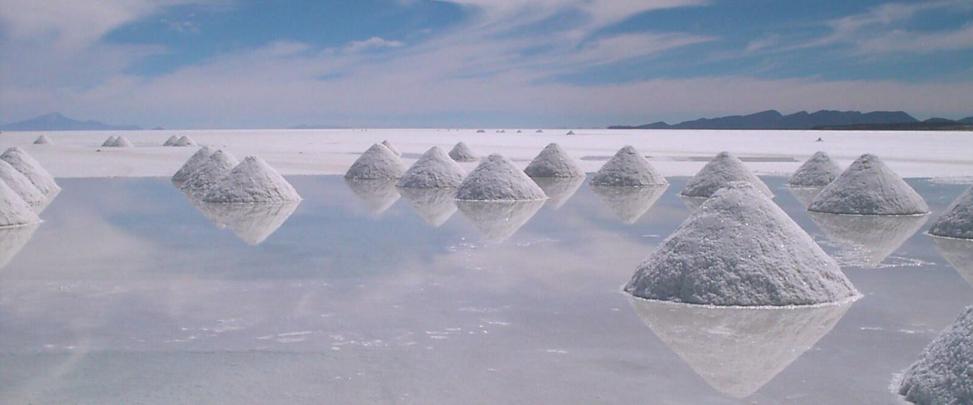 Le salar d'Uyuni en Bolivie