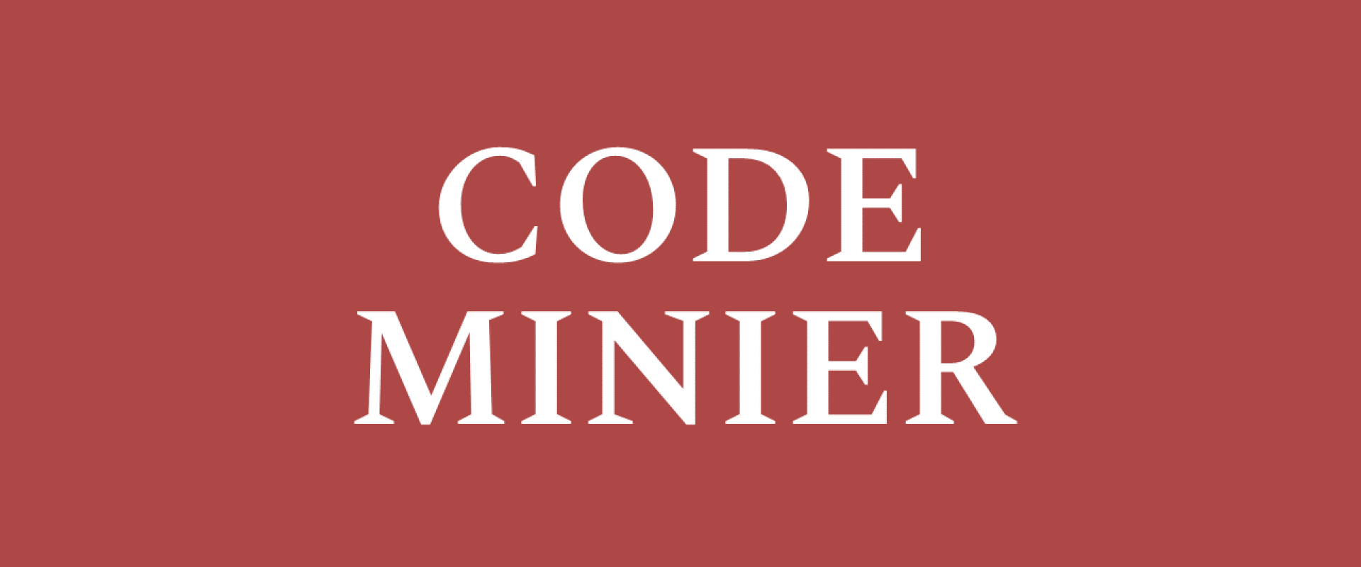 Code minier - illustration - Mineralinfo Code minier