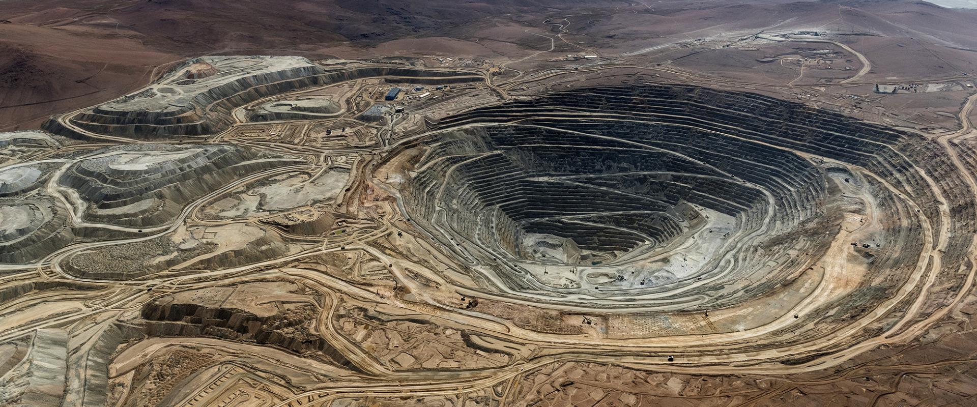 Mine de cuivre de Collahuasi exploitée par Anglo American - Anglo American Mine de Collahuasi exploitée par Anglo American