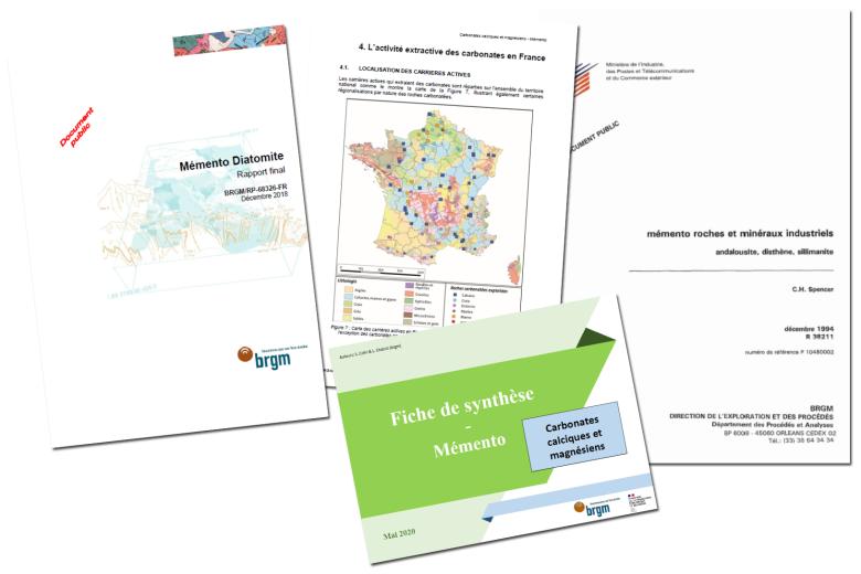 Mémento des roches et minéraux industriels