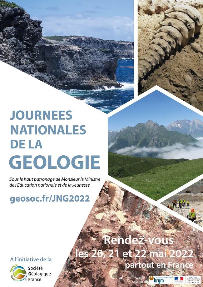 Journées nationales de la géologie 2022 - SGF Journées nationales de la géologie 2022
