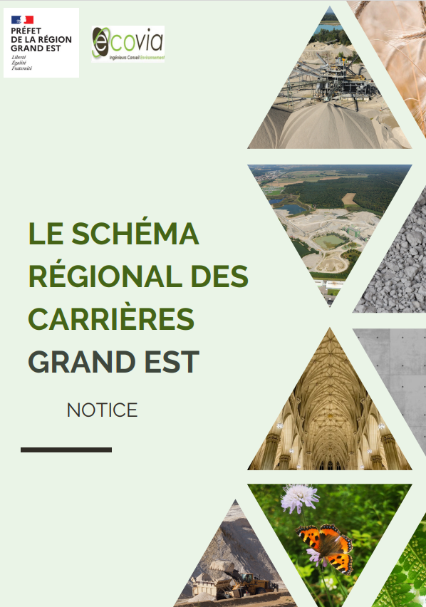 Schéma régional des carrières Grand Est